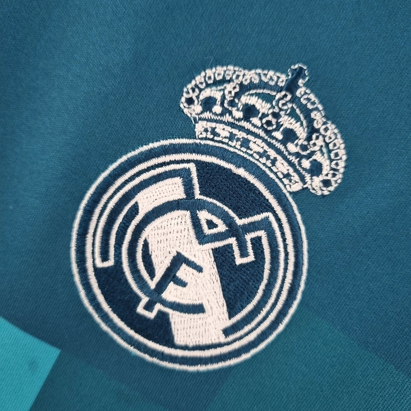 Real madrid 17/18 retrô version - masculina