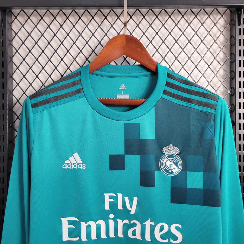 Real madrid 17/18 retrô version - masculina