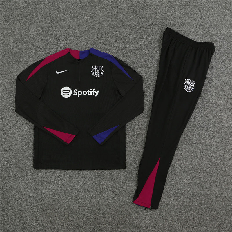 Conjunto de Treino BARCELONA 2024 - PRETO