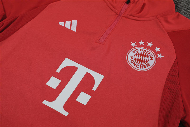 Conjunto de Treino BAYERN 2024 - VERMELHO