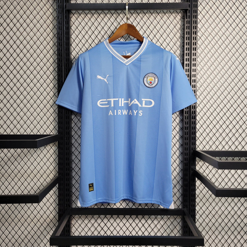 Camisa Manchester City Home 23/24 - Puma Torcedor Masculina - Lançamento