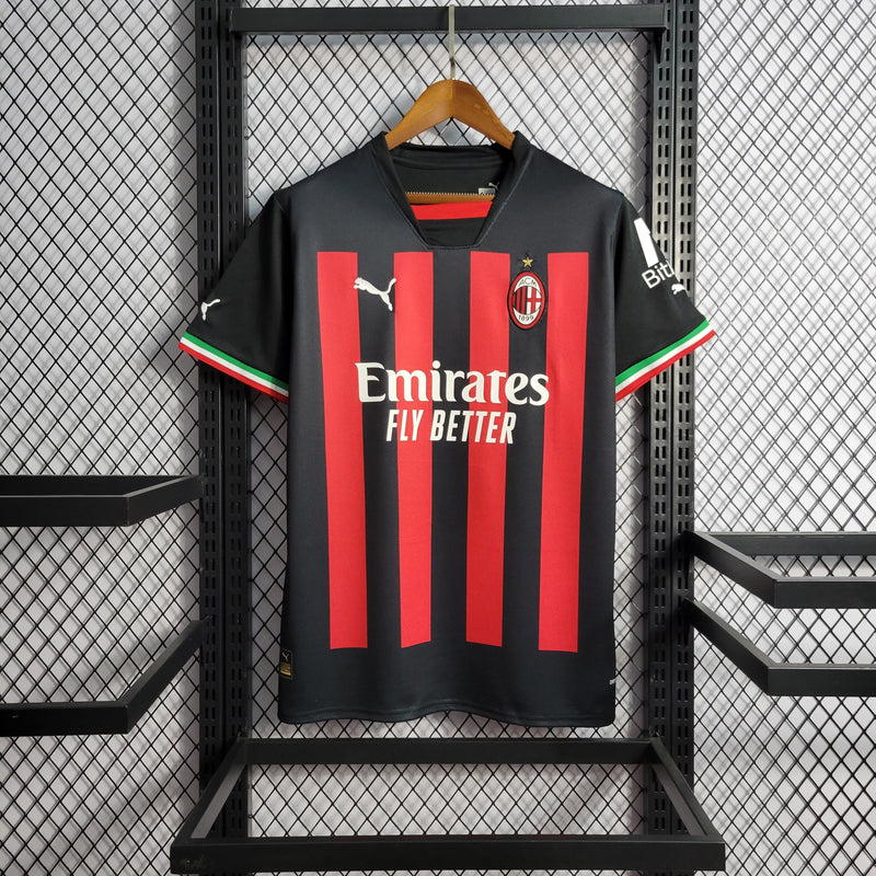 Camisa Milan Titular 22/23 - Versão Torcedor