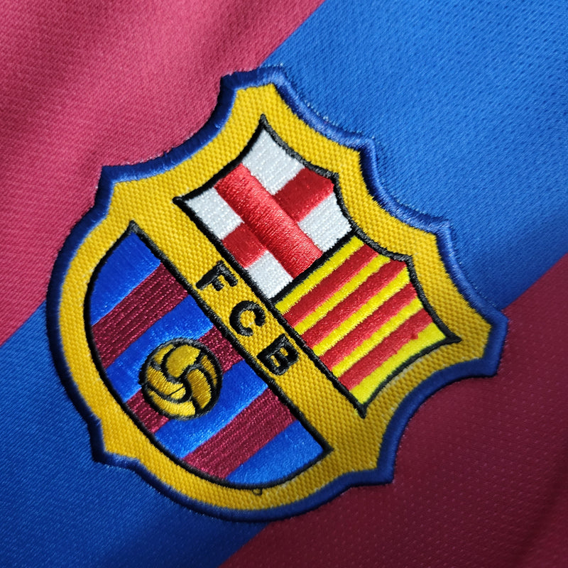 Camisa Barcelona Titular 2006 - Versão Retro