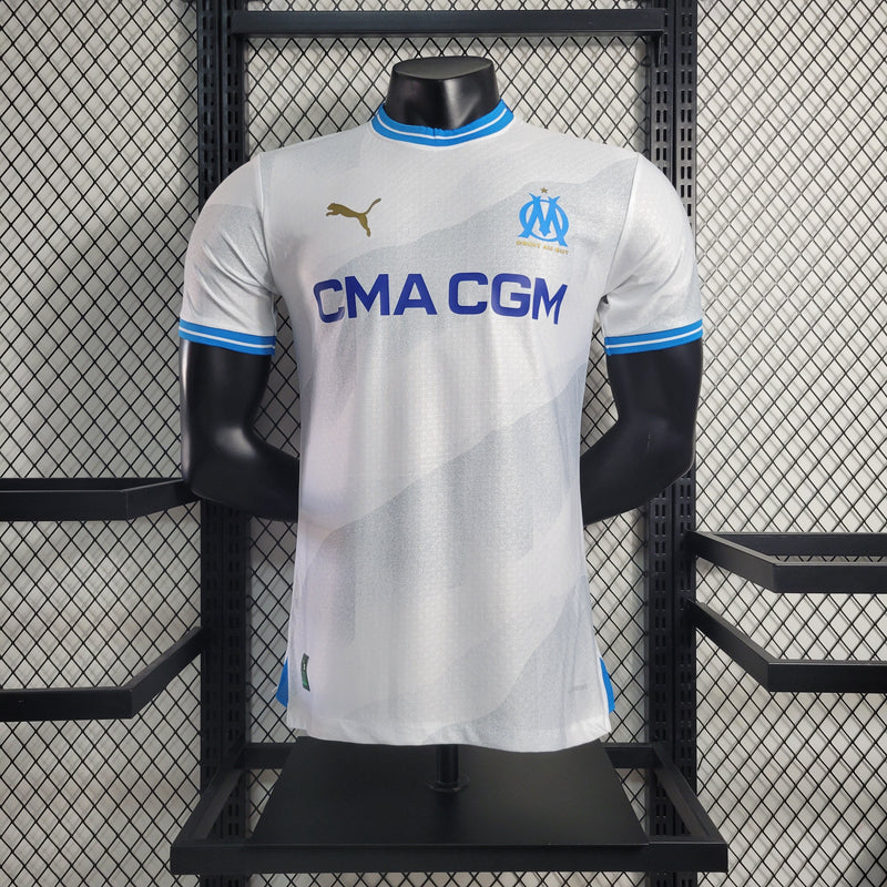 Camisa Olympique Marseille 23/24 - Puma Jogador Masculina