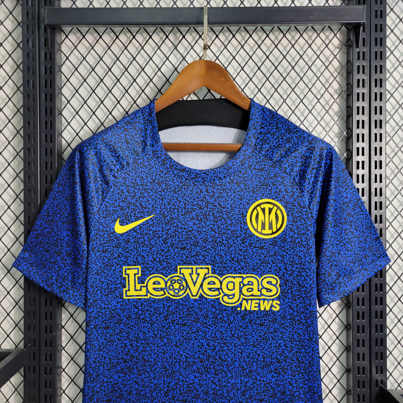 Camisa Inter de milão Treino 23/24 - Nike Torcedor Masculina - Lançamento