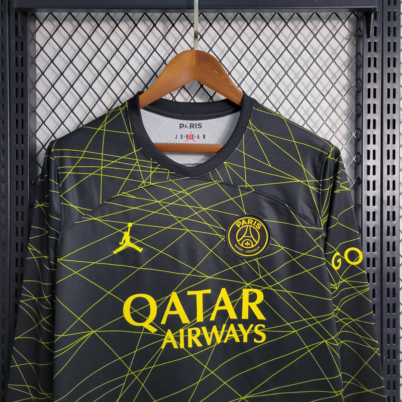 Camisa PSG 4 Manga comprida 23/24 - Versão Torcedor