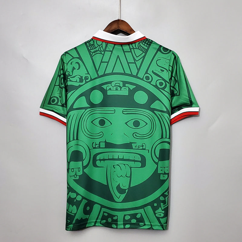 Camisa México Titular 1998 - Versão Retro