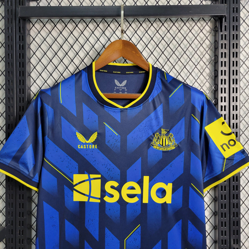 Camisa Newcastle Away 23/24 Castore Torcedor Masculino