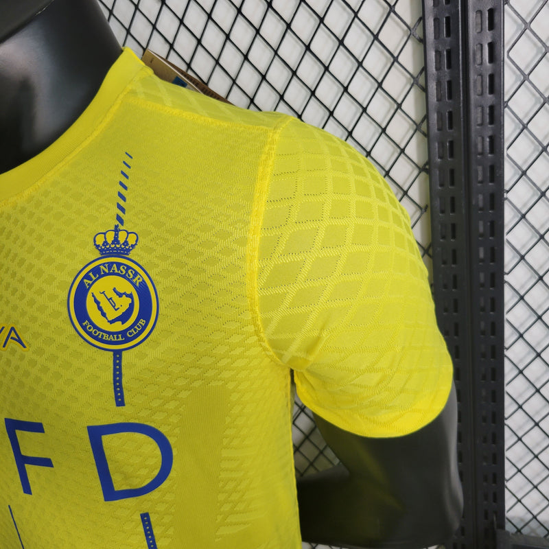 Camisa Al Nassr Home 23/24 - Nike Jogador Masculina - Lançamento